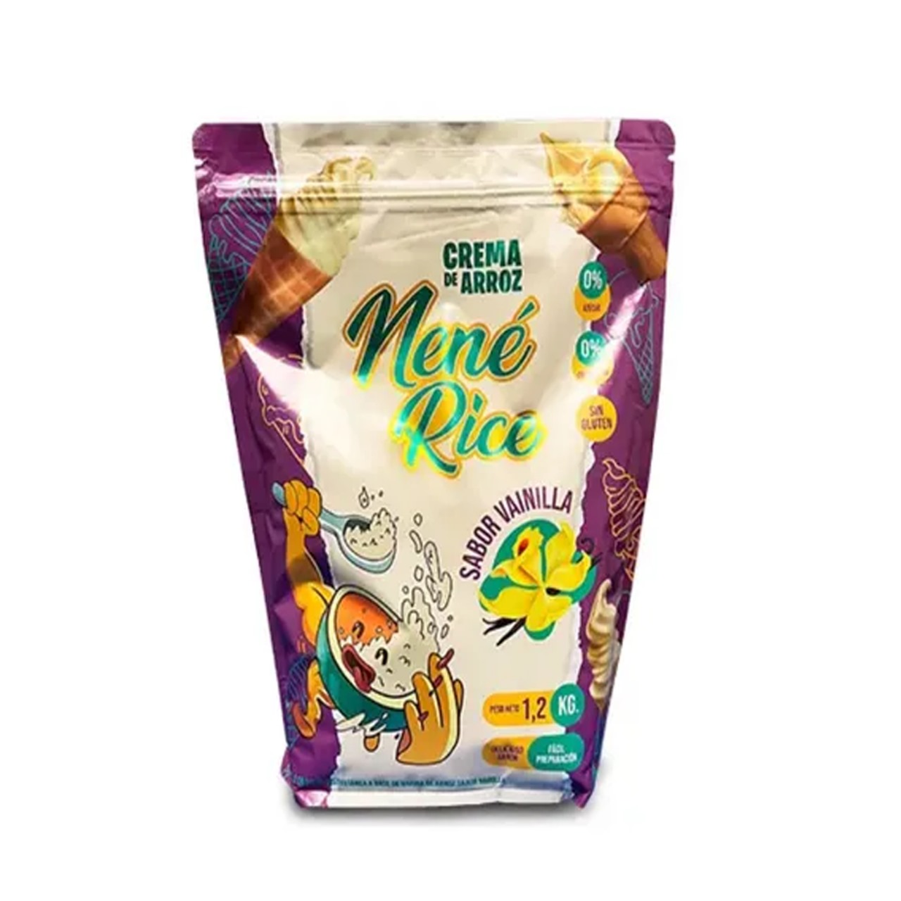 CREMA DE ARROZ SABOR VAINILLA