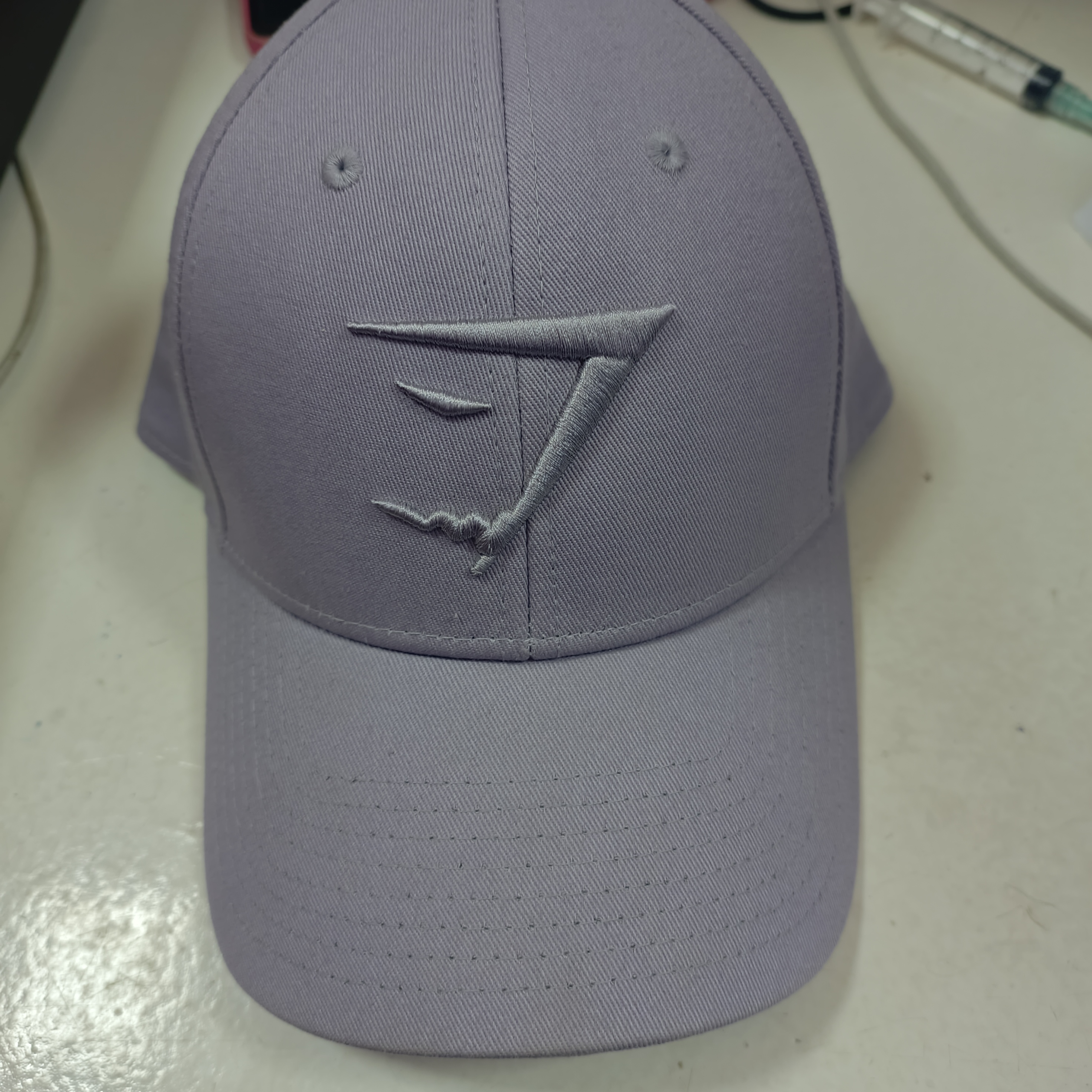 Gorra Gymshark color morado pastel