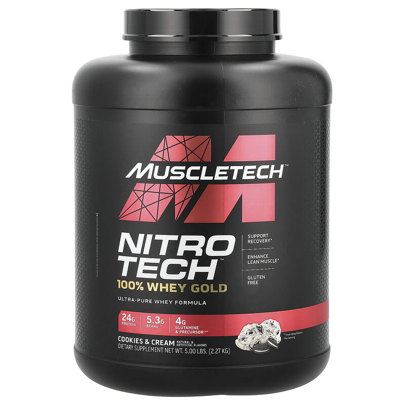 Nitro tech 100% Whey GoldCookies y cream