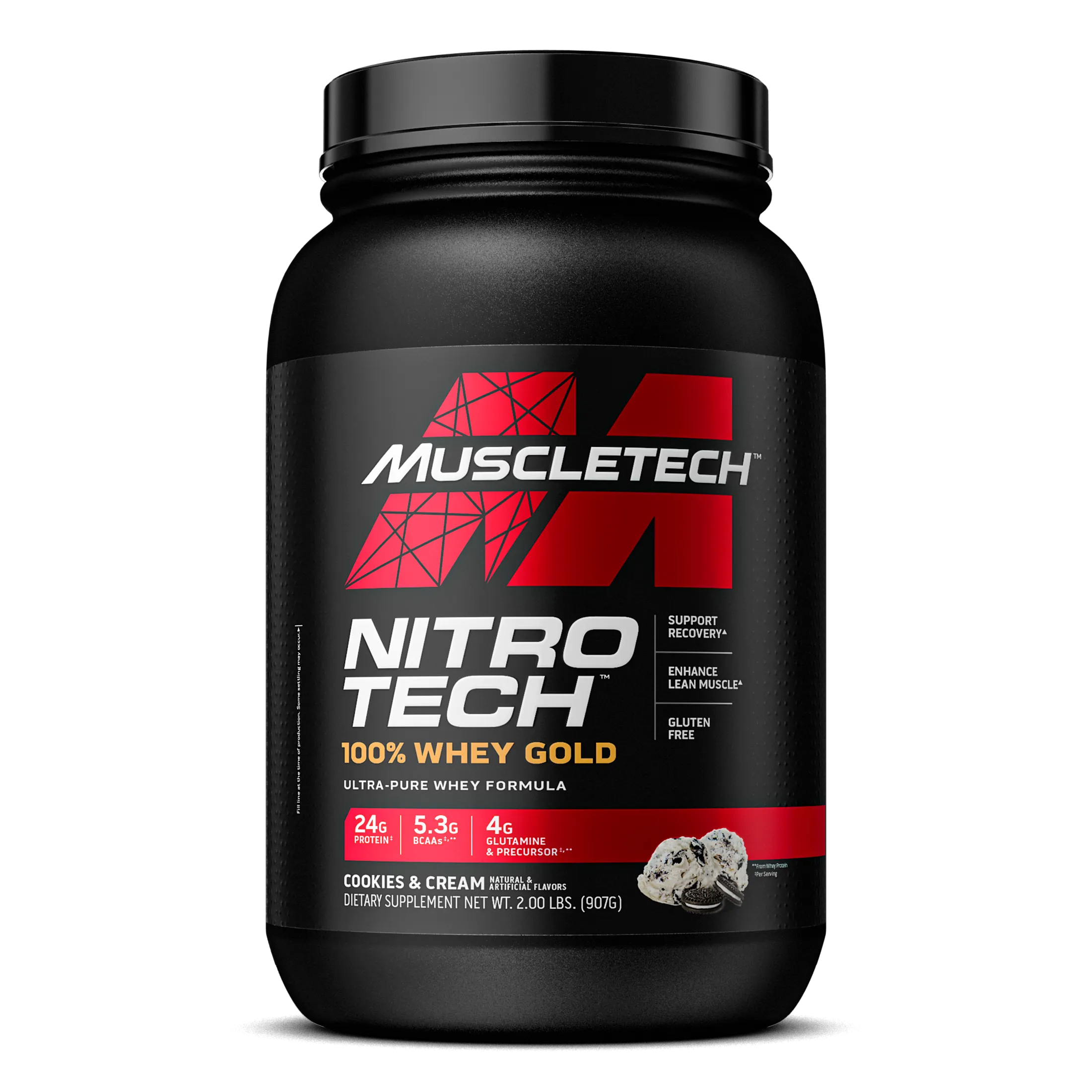 Nitro tech 100% Whey GoldCookies y cream