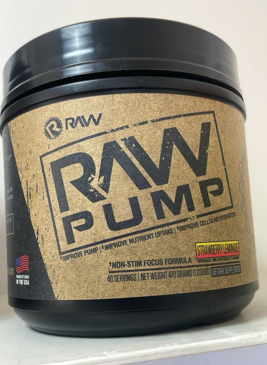 Raw PUMP sabor a Strawberry lemonade