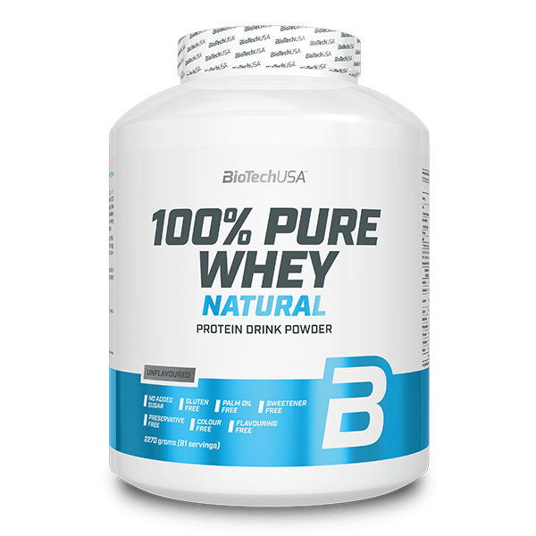 100% pure whey NaturalUnflavoured