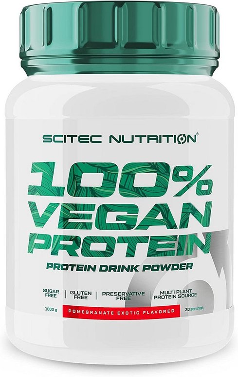 100% Vegan ProteinPomegranate exoctic